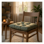 Gardalux Zitkussen | Gardalux | 40 x 40 x 6 cm (Katoen, Groen) A35993380 K170104988 - 2