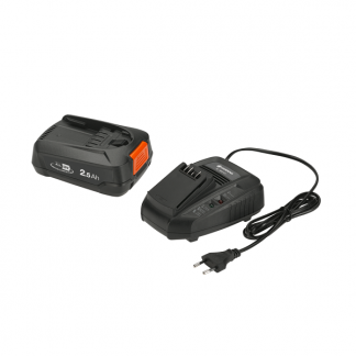 Gardena Accu met oplader | Power For All (18V, 2500 mAh, LED display, Snelladen) 14906-20 K170114226 - 