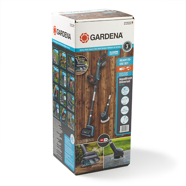 Gardena AquaBrush Universal (2 borstels, Incl. accu en lader) 14842-20 K170113174 - 9