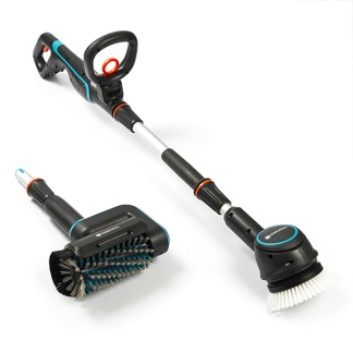 Gardena AquaBrush Universal (Draadloos, Excl. accu, 2 borstels) 14842-55 K170113175 - 1