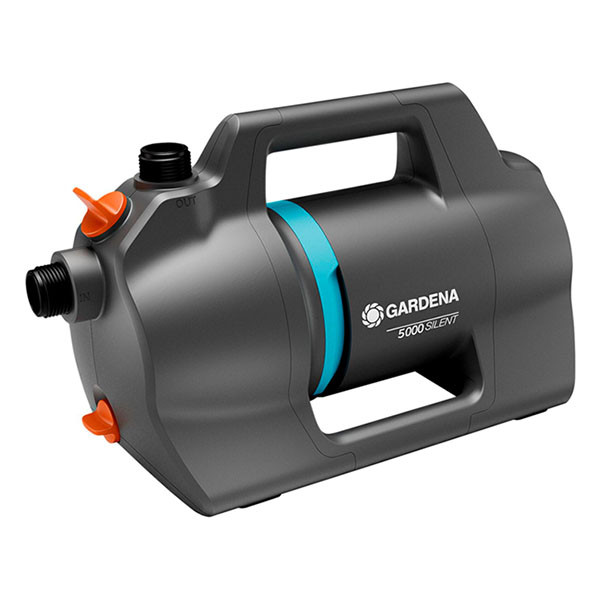 Gardena Besproeiingspomp | Gardena 5000 Silent | 5000 ltr/u (550W, 3.7 bar, Regenbestendig) 09080-20.000.00 K170114258 - 1