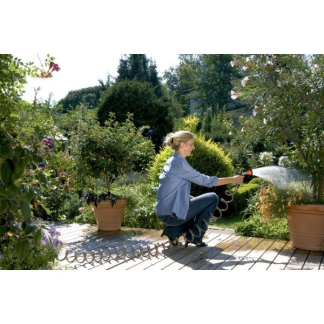 Gardena Spiraalslang | Gardena | 10 meter (Incl. sproeikop en koppelstuk) 04647-20 K170114161 - 2