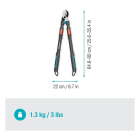 Gardena Takkenschaar | Gardena | Tot 90 cm (Telescopisch, Bypass) 12041-20.000.00 K170116802 - 4