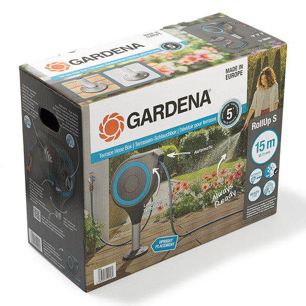 Gardena Tuinslang haspel | Gardena | 15 meter (Ø 11 mm, Grondbevestigingsplaat, Vergrendeling) 18605-20 K170114251 - 7