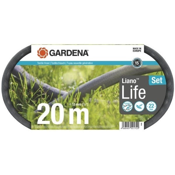 Gardena Tuinslangset | Gardena Liano | 20 meter (Textiel, Weerbestendig) 18450-20.000.00 K170505244 - 1