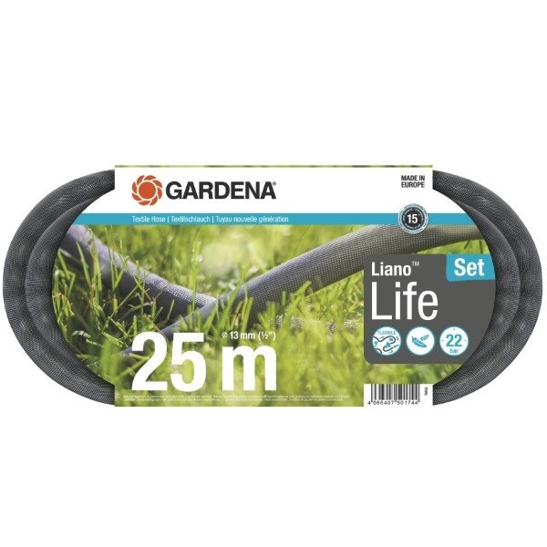Gardena Tuinslangset | Gardena Liano | 25 meter (Textiel, Weerbestendig) 18455-20.000.00 K170505245 - 1