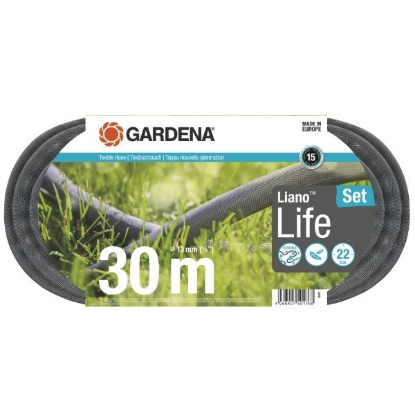 Gardena Tuinslangset | Gardena Liano | 30 meter (Textiel, Weerbestendig) 18457-20.000.00 K170505246 - 1