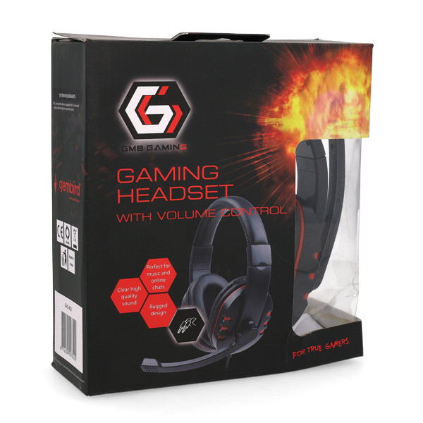 Gembird Gaming headset | Gembird | 1.8 meter (Bedraad, 2x Jack 3.5 mm, Microfoon) GHS-402 K170105057 - 4
