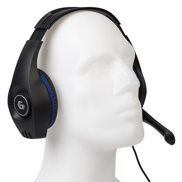 Gembird Gaming headset | Gembird | 2 meter (Bedraad, Jack 3.5 mm, Microfoon, Blauw/Zwart) GHS-05-B K170105052 - 1