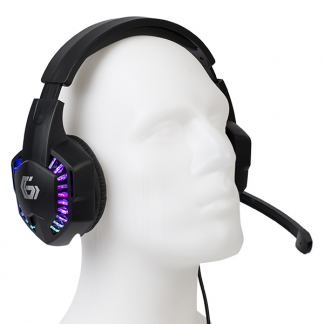 Gembird Gaming headset | Gembird | 2 meter (Bedraad, Jack 3.5 mm, Microfoon, LED) GHS-06 K170105054 - 