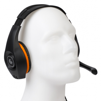 Gembird Gaming headset | Gembird | 2 meter (Bedraad, Jack 3.5 mm, Microfoon, Oranje/Zwart) GHS-05-O K170105053 - 1