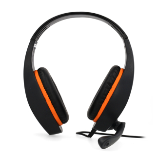 Gembird Gaming headset | Gembird | 2 meter (Bedraad, Jack 3.5 mm, Microfoon, Oranje/Zwart) GHS-05-O K170105053 - 2