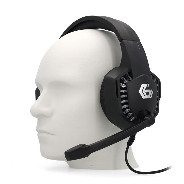 Gembird Gaming headset | Gembird | 2 meter (Bedraad, Jack 3.5 mm, Microfoon, led) GHS-06 K170105054 - 1