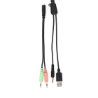 Gembird Gaming headset | Gembird | 2 meter (Bedraad, Jack 3.5 mm, Microfoon, led) GHS-06 K170105054 - 3