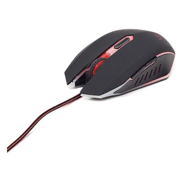 Gembird Gaming muis | Gembird (USB, 6-knops, 600-2400 dpi, Rood) MUSG-001-R K101504018 - 2