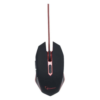 Gembird Gaming muis | Gembird (USB, 6-knops, 600-2400 dpi, Rood) MUSG-001-R K101504018 - 4