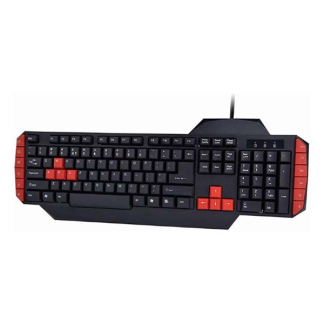 Gembird Gaming set | Gembird (RGB muis, Toetsenbord, Muismat, Headset, Rood/zwart) GGS-UMG4-02 K101504012 - 2