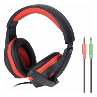 Gembird Gaming set | Gembird (RGB muis, Toetsenbord, Muismat, Headset, Rood/zwart) GGS-UMG4-02 K101504012 - 4