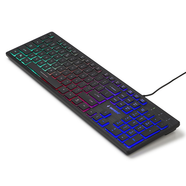 Klant Charles Keasing riem Gaming toetsenbord | Gembird (USB, RGB)