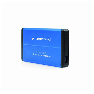 Gembird Harde schijf behuizing | Gembird | 2.5 inch (USB 3.0, SATA, Aluminum, Blauw) EE2-U3S-2-B K170302196 - 1