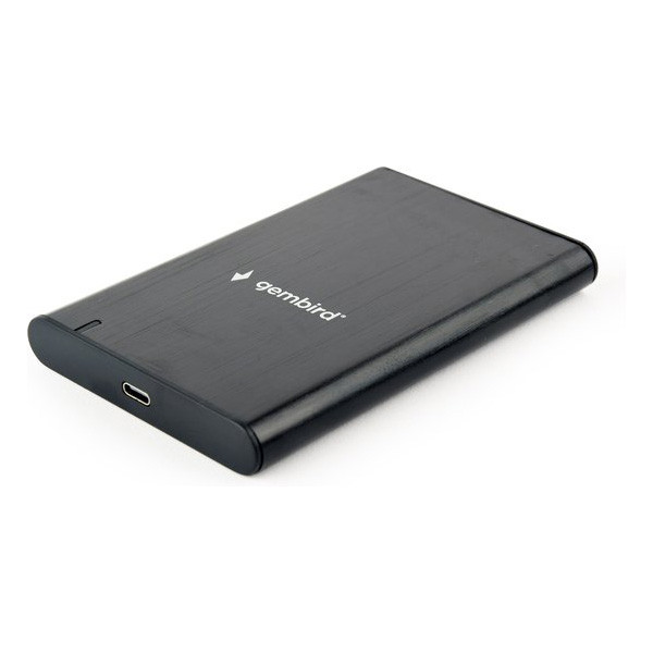 Gembird Harde schijf behuizing | Gembird | 2.5 inch (USB 3.1, SATA, Aluminium, Zwart) EE2-U3S-6 K170302193 - 1