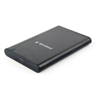 Gembird Harde schijf behuizing | Gembird | 2.5 inch (USB 3.1, SATA, Aluminium, Zwart) EE2-U3S-6 K170302193 - 1