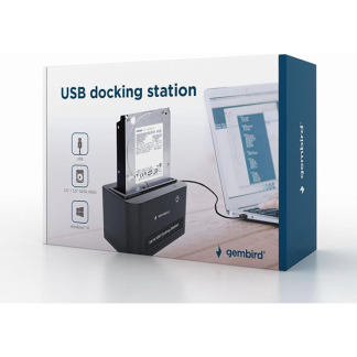 Gembird Harde schijf docking station | Gembird | 2.5 en 3.5 inch (USB 2.0, SATA) HD32-U2S-5 K170302192 - 2