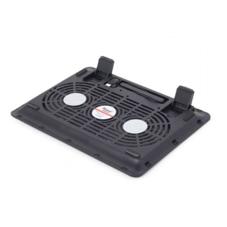 Gembird Laptopstandaard | Gembird | Tot 15.6 inch (Koelfunctie, Ergonomisch, Verstelbaar, USB-poort, led) NBS-2F15-01 K101501116 - 4