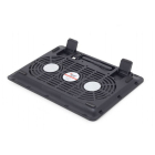 Gembird Laptopstandaard | Gembird | Tot 15.6 inch (Koelfunctie, Ergonomisch, Verstelbaar, USB-poort, led) NBS-2F15-01 K101501116 - 4
