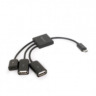 Gembird Micro USB hub | Gembird (2 x USB, 1 x Micro USB) UHB-OTG-02 K120200094 - 1