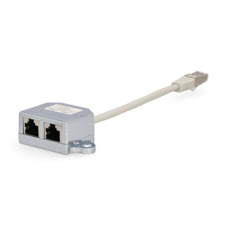 Gembird Netwerk splitter - Gembird - 15 centimeter (1 x RJ45 (m), 2 x RJ45 (v), 2-poorts) NCA-SP-02 K060302272