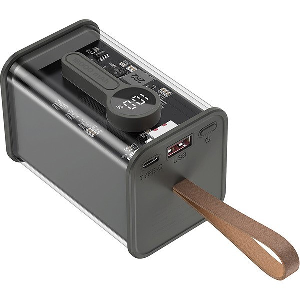 Gembird Powerbank | Gembird | 18.000 mAh (USB C, USB A, 20W) PB18-TQC3-01 K105005198 - 2