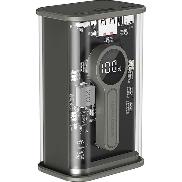Gembird Powerbank | Gembird | 9000 mAh (USB C, USB A, 20W) PB09-TQC3-01 K105005199 - 1
