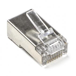 Gembird RJ45 connector Cat6 | FTP (Voor stugge en soepele kern, Doorsteekmontage, 10 stuks) LC-PTF-01/10 K060302291 - 