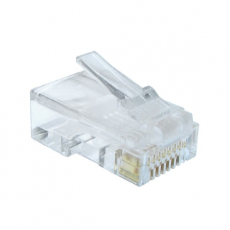 Gembird RJ45 connector Cat6 | UTP (Voor stugge kern, 100 stuks) LC-8P8C-002/100 K060700055 - 