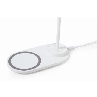 Gembird Tafellamp | Gembird (Draadloze Qi oplader, led, Touchbediening, 2700-7072K, Wit) TA-WPC10-LED-01-W K150204380 - 2