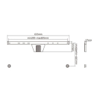 Gembird Tv beugel | Gembird | 37 tot 80 inch (Vast, Slimline, Max. 50 kg) WM-S80F-01 K101501150 - 4