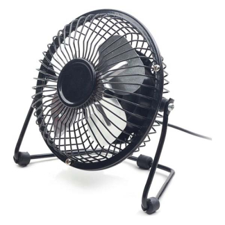 Gembird USB ventilator | Gembird | Ø 10 cm (360° draaibaar, Zwart) NF-03 K170104071 - 2