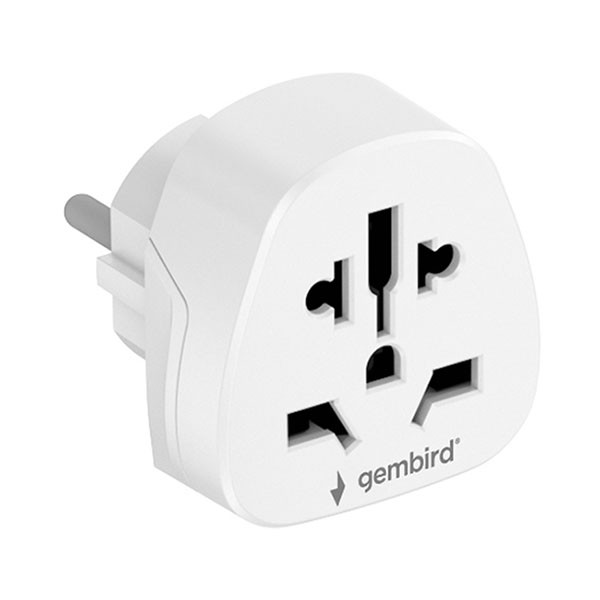 Gembird Wereldstekker | Gembird | Wereld naar Type F (Geaard) A-AC-EUMINTF K050801089 - 7