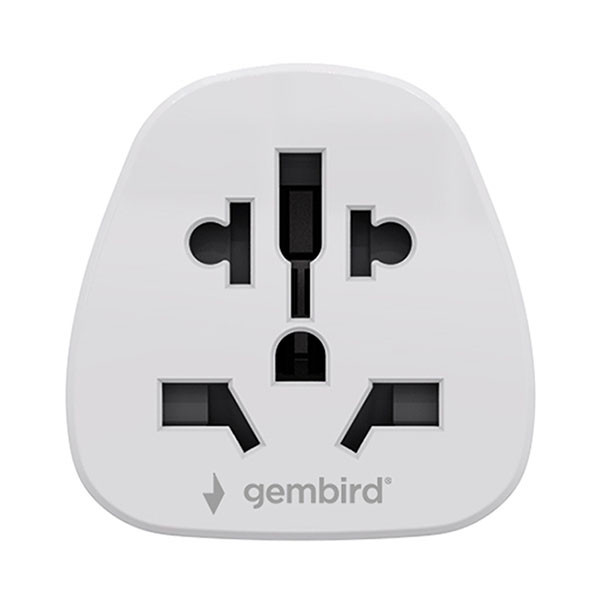 Gembird Wereldstekker | Gembird | Wereld naar Type L (Geaard) A-AC-ITMINTF K050801090 - 2