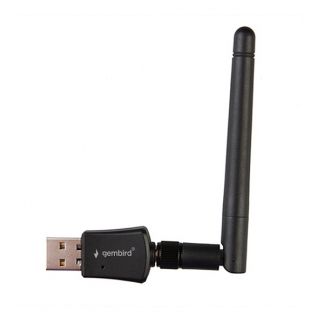 Gembird Wifi dongle | Gembird (USB A, 2.4 GHz, 300 Mbps, Antenne) WNP-UA300P-02 K060302239 - 