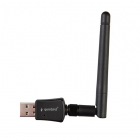 Gembird Wifi dongle | Gembird (USB A, 2.4 GHz, 300 Mbps, Antenne) WNP-UA300P-02 K060302239