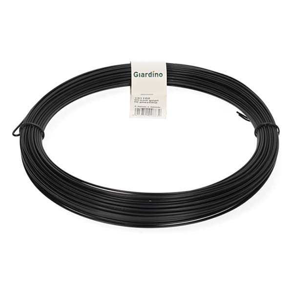 Giardino Binddraad | Giardino | 50 meter (Geplastificeerd, Ø 2 mm, Zwart) 191102 K170105642 - 3