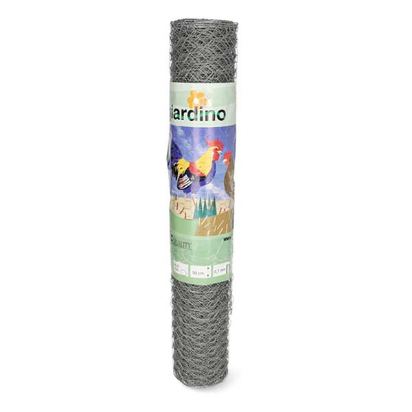 Giardino Kippengaas | Giardino | 10 m x 50 cm (20 x 20 mm, Metaal, Zilver) 3940441 K170105629 - 3