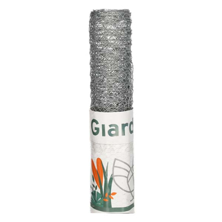Giardino Kippengaas | Giardino | 2.5 m x 50 cm (13 x 13 mm, Metaal, Zilver) 3940021 K170105625 - 2