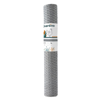 Giardino Kippengaas | Giardino | 2.5 m x 50 cm (25 x 25 mm, Metaal, Zilver) 3940031 K170105631