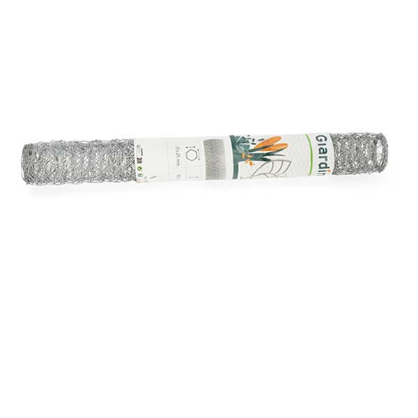 Giardino Kippengaas | Giardino | 2.5 m x 50 cm (25 x 25 mm, Metaal, Zilver) 3940031 K170105631 - 1