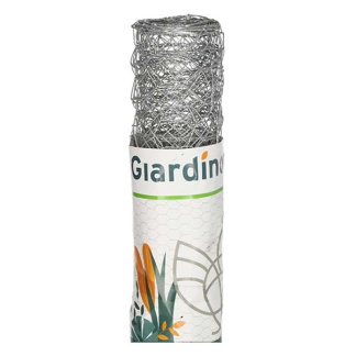 Giardino Kippengaas | Giardino | 2.5 m x 50 cm (25 x 25 mm, Metaal, Zilver) 3940031 K170105631 - 2