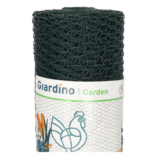 Giardino Kippengaas | Giardino | 25 m x 50 cm (Maaswijdte 13 x 13 mm, Metaal, Groen) 2940151 K170105638 - 2