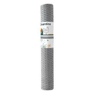 Giardino Kippengaas | Giardino | 25 m x 50 cm (Maaswijdte 20 x 20 mm, Metaal, Zilver) 3940141 K170105630 - 1